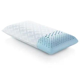 Malouf Zoned Gel Dough Mid-Loft Pillow